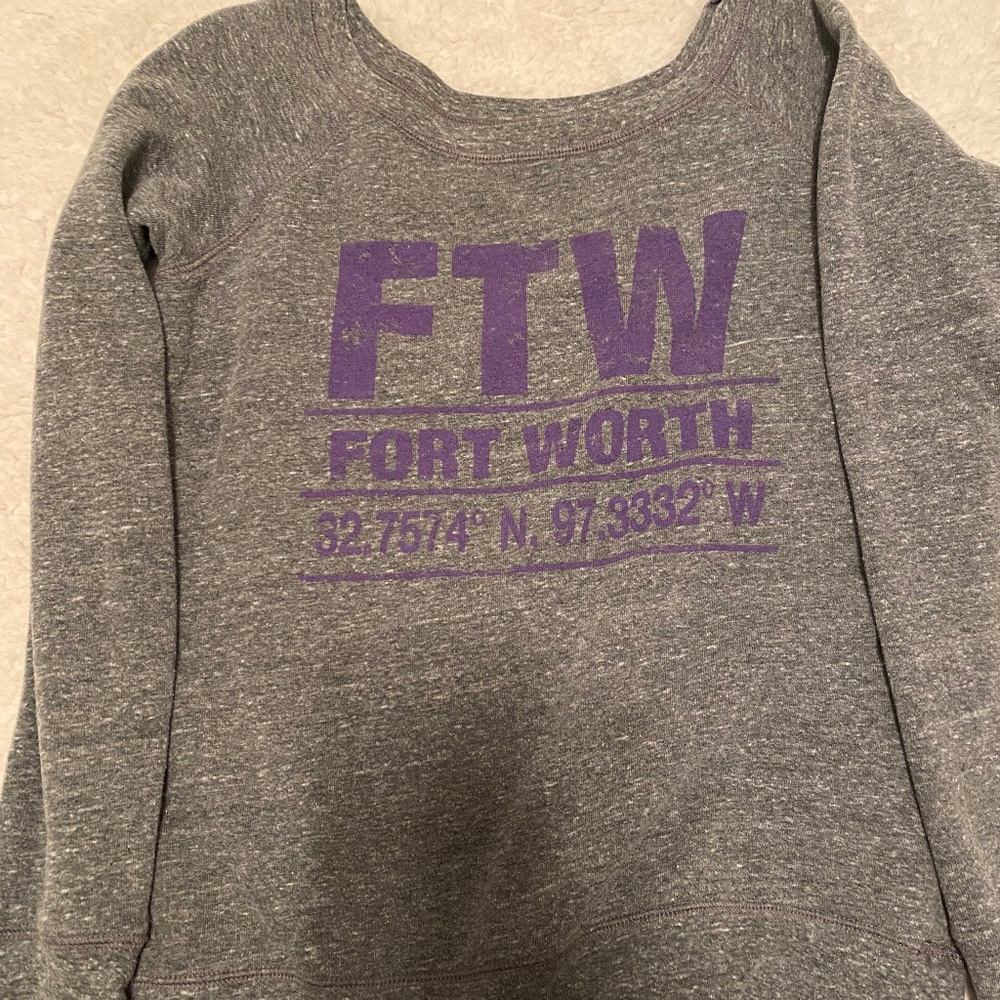 Fort Worth sweatshirt SMALL